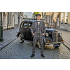 Costume sur mesure pour homme | costume 3 pièces | gris/crème Windowpane | Jeremiah Jesus | Peaky Blinders