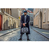 Thomas - Tweed Laptop Bag Blue