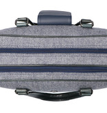 Thomas - Tweed Laptop Bag Blue