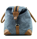 Camden Town - Tweed Seesack - Blau/Beige