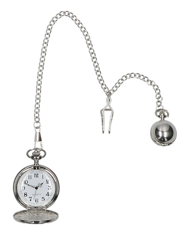 Taschenuhr silber