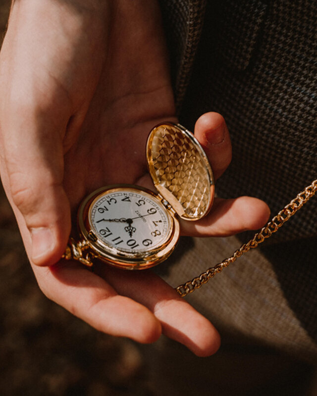 Pocket watch Gold