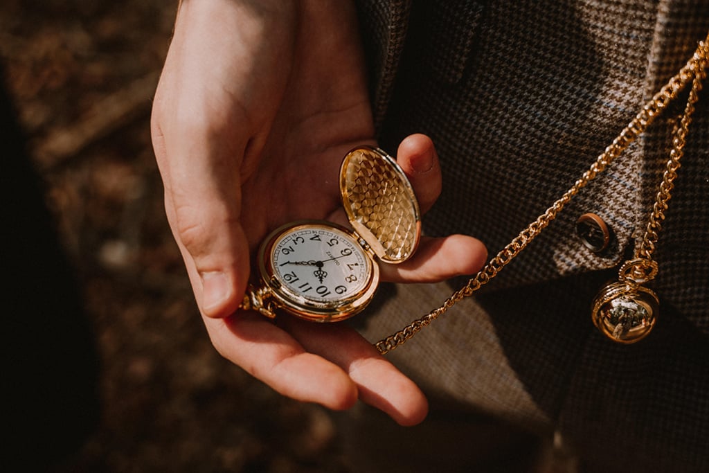 Pocket watch Gold