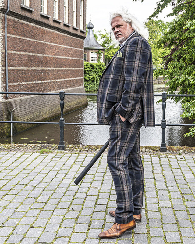 Costume sur mesure pour homme | costume 3 pièces | bleu nuit à carreaux | Danny Whizz-Bang | Peaky Blinders