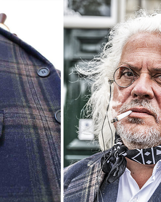 Costume sur mesure pour homme | costume 3 pièces | bleu nuit à carreaux | Danny Whizz-Bang | Peaky Blinders
