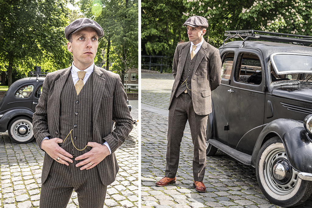 Costume pièces Retro Brown Shelby Brothers