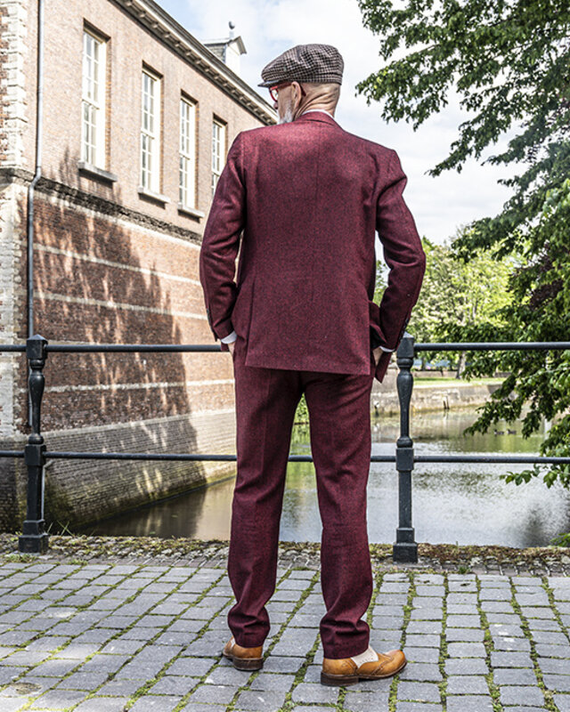 Men's tailored suit | 3-piece suit | red barleycorn | Scudboat | Peaky Blinders