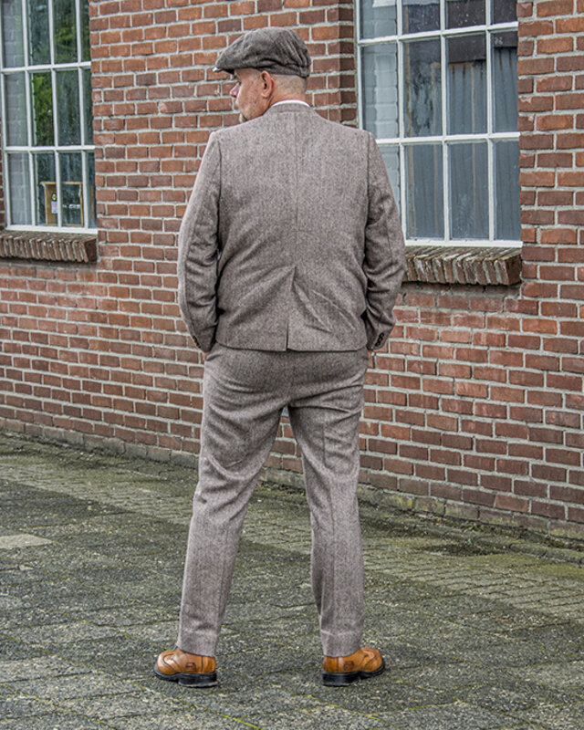 Herren Maßanzug | 3-teiliger Anzug | braun Premium Tweed | Arthur Shelby | Peaky Blinders