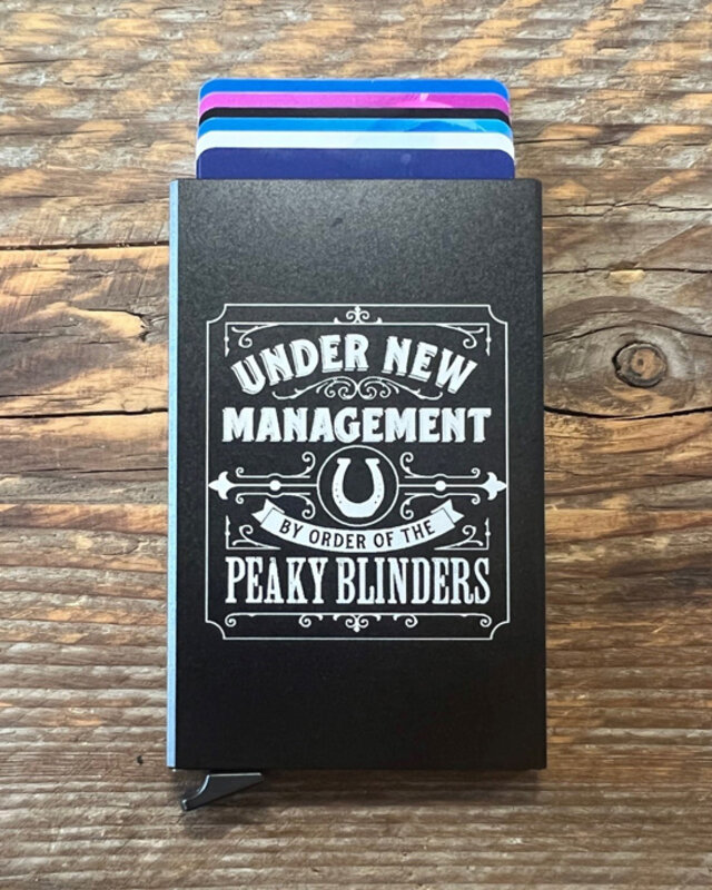 Shelby Brothers Kartenhalter Schwarz