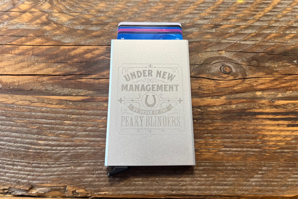 Shelby Brothers Pasjeshouder Zilver | Peaky Blinders