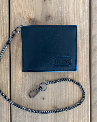 Thomas Wallet negro/azul