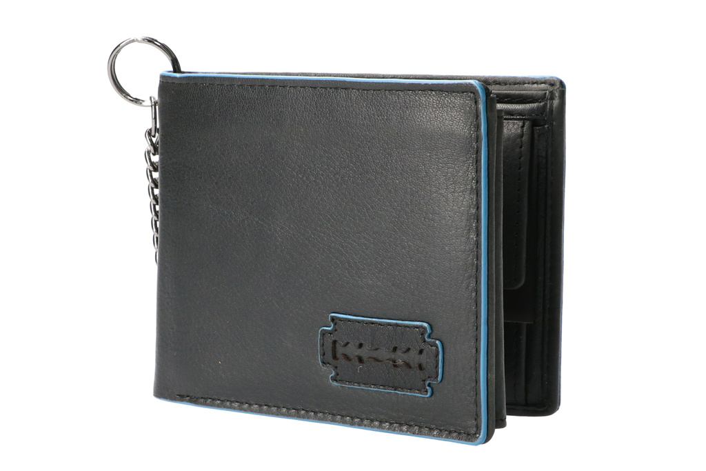 Thomas Wallet negro/azul