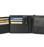 Thomas Wallet negro/azul