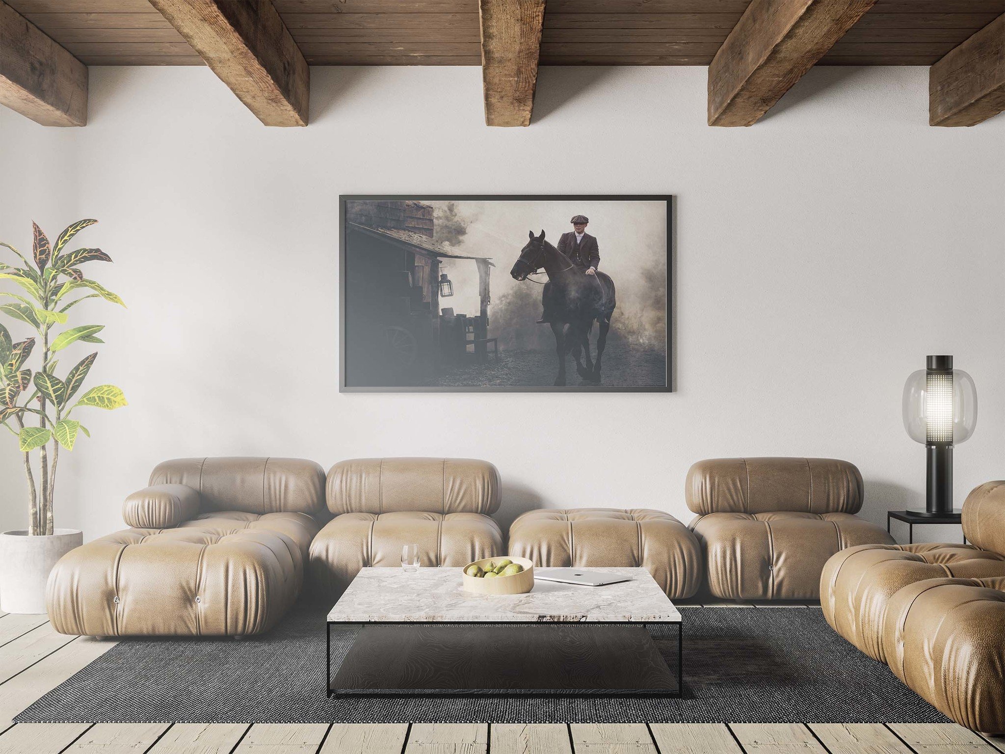 Poster Tommy Shelby on Horseback - Peaky Blinders - 42 x 59,4 cm - A2