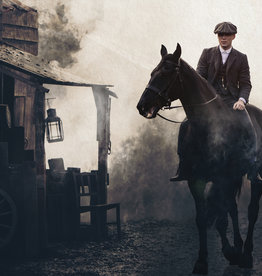 A2 Póster Tommy  Shelby a caballo - Peaky Blinders