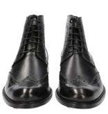Shelby Handpainted Brogues Black Country