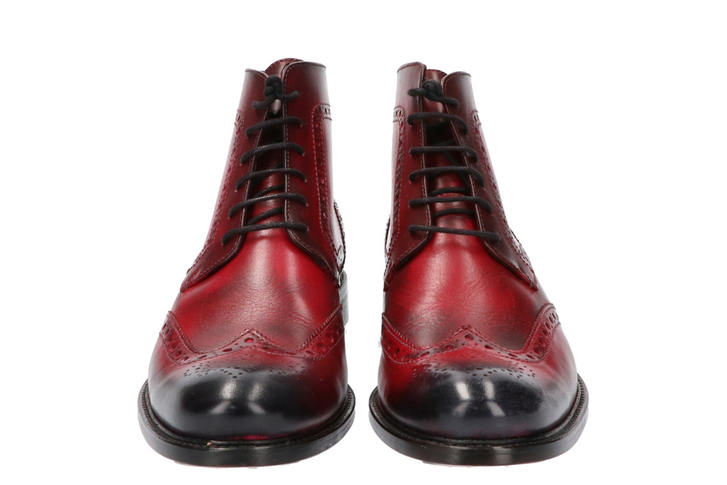 Shelby pintadas a mano Brogues The Red