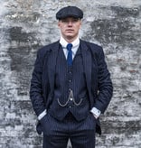 3-piece tweed suit  Classic Navy Chalk Stripe