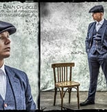 3-piece tweed suit  Classic Navy Speckle