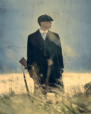 A2 Póster Thomas Shelby Hunting - Peaky Blinders