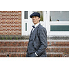 Costume sur mesure pour homme | costume 3 pièces | bleu/gris à carreaux | Bonnie Gold | Peaky Blinders