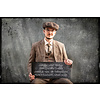3-teiliger Tweed-Anzug Classic Light Brown Barleycorn Tweed
