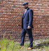 3-piece tweed suit Herringbone Navy Speckel