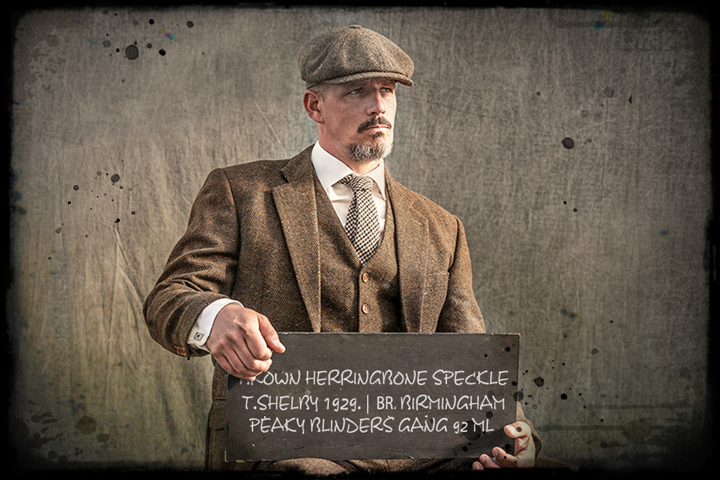 Costume Tweed Marron Peaky Blinders