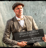 Traje a medida | Traje 3 piezas | Marrón azulado Príncipe de Gales | Billy Kimber | Peaky Blinders