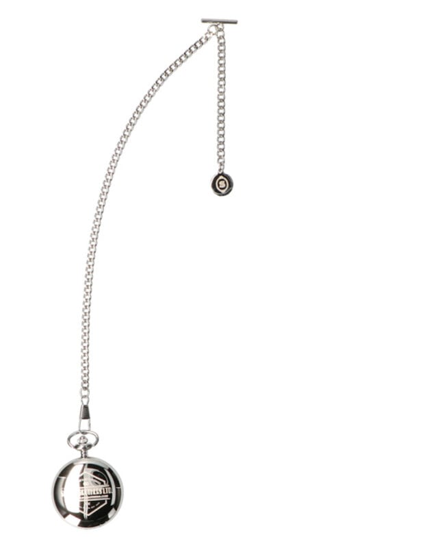 Peaky Blinders Watch silver with albert chain