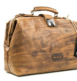 The Scoundrel - Italian Leather Briefcase - Brown