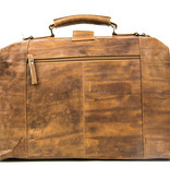 The Scoundrel - Italian Leather Briefcase - Brown