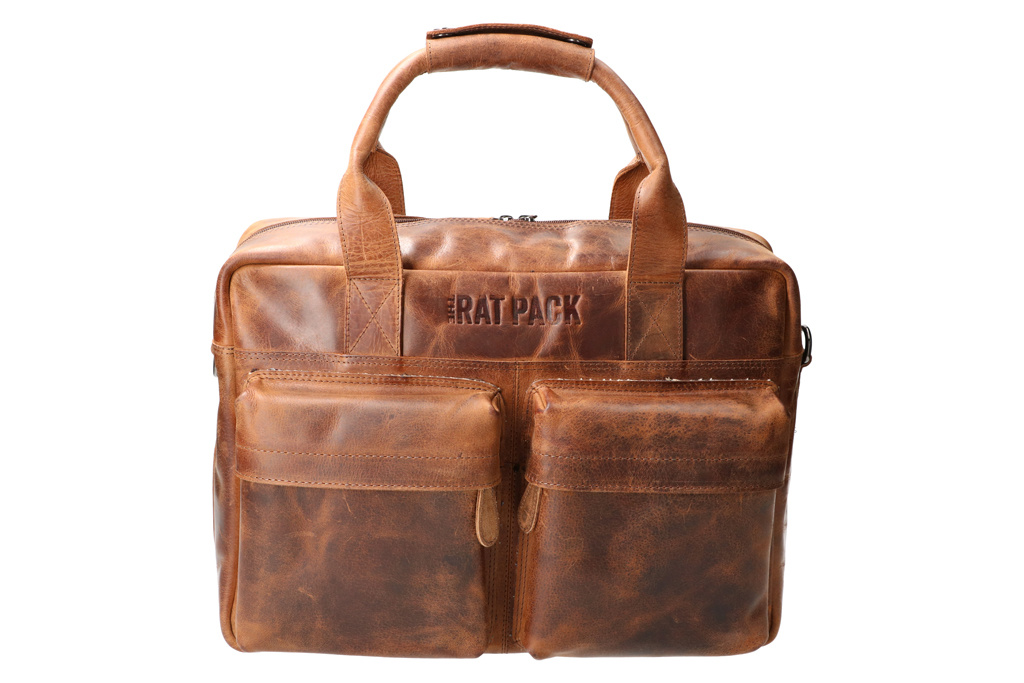 Rat Pack - Leather Messenger Bag 1068