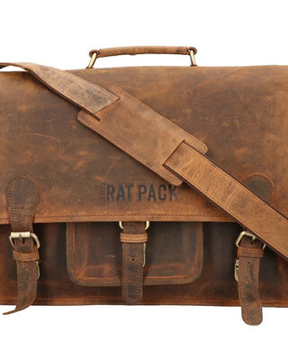 RatPack Bolso Bandolera de Piel 556