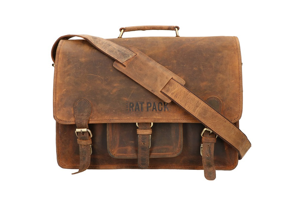 Rat Pack - Leren Messenger Tas 556 | Peaky Blinders