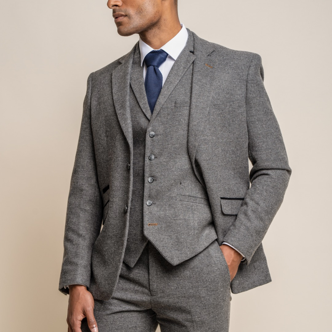 3-piece Peaky Blinders Martez Grey - Ready-to-wear suits