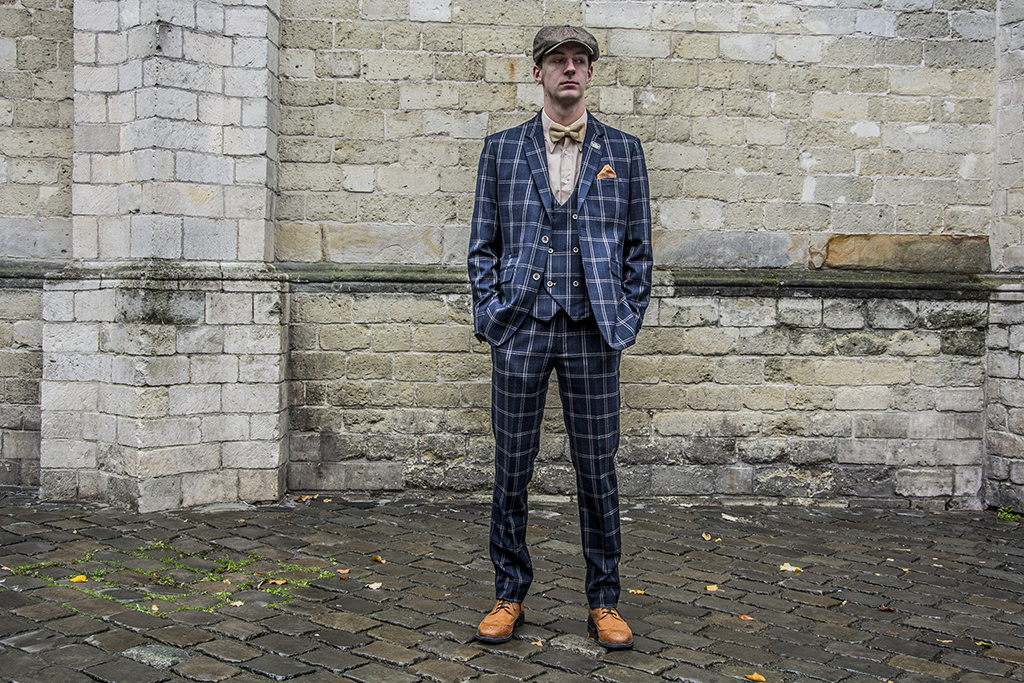 Traje de 3 piezas Peaky Blinders Hardy - Traje listo para usar