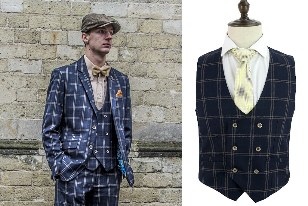 Cavani 3-piece Peaky Blinders Hardy - Ready-to-wear suits