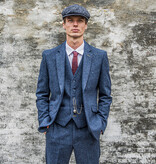 Costume 3 pièces Peaky Blinders Carnegi costume bleu - Costume prêt-à-porter