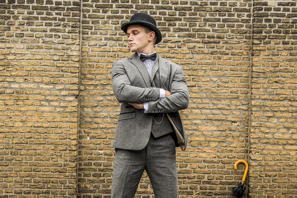 3-delig Peaky Blinders Martez Grey  - Confectiepak