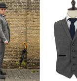 3-piece Peaky Blinders Martez Grey - Ready-to-wear suits