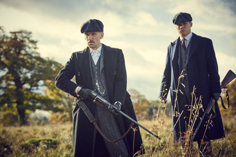 Brothers Arthur and John do not shy away from a fight 'in order of the Peaky Blinders'.