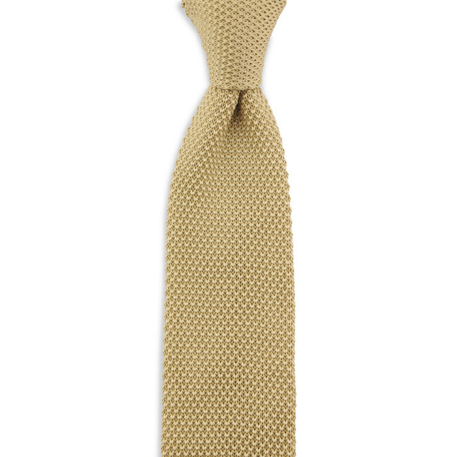 Sir Redman Corbata de lujo | Color arena | Punto | Corbata elegante para hombre