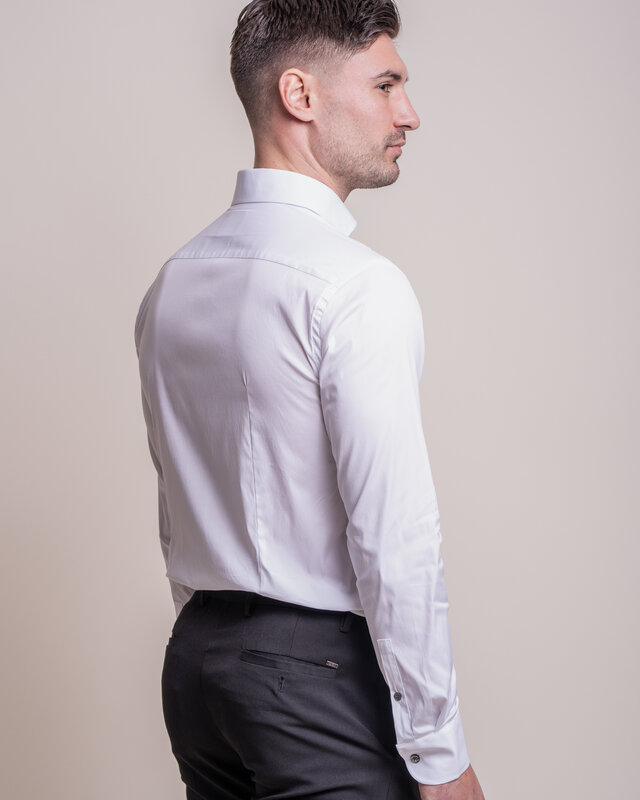 Cavani Cavani Monaco Hemd Weiß