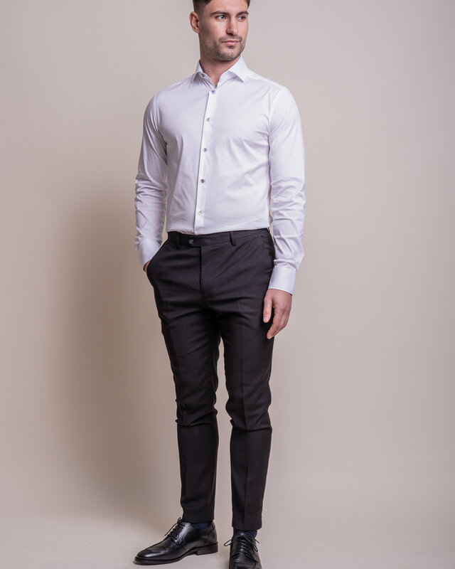 Cavani Cavani Monaco Hemd Weiß