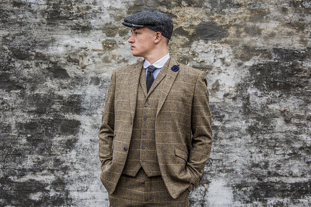 3-piece Peaky Blinders Albert Suit Brown - Ready-to-wear suits