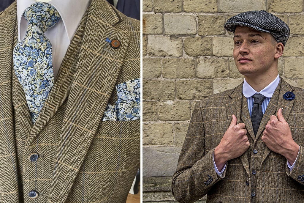 3-piece Peaky Blinders Albert Suit Brown - Ready-to-wear suits