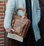 Rat Pack - Leren messenger Tas 1068