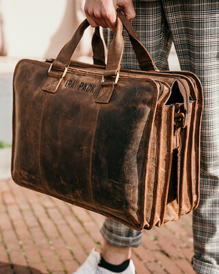 RatPack The Dale Sac en cuir 560