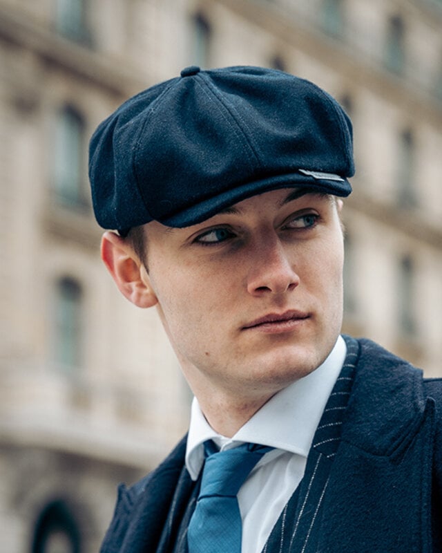 Shelby felt cap Blue